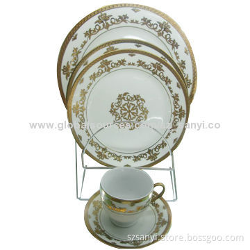 20-piece Dinnerware Set, Made of Super White Porcelain Material, Fashionable and Elegant
